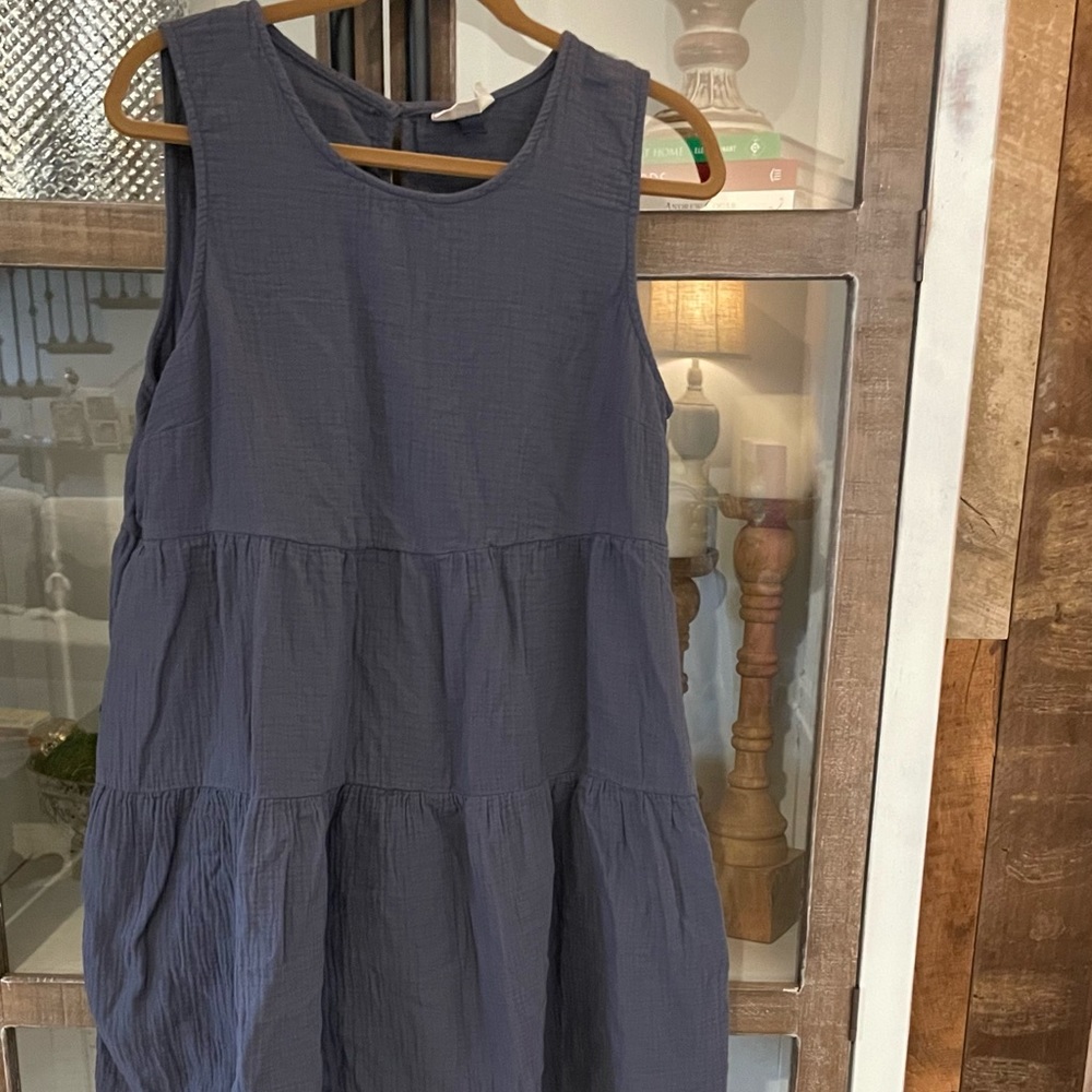 The most comfortable Gauze dress with pockets!